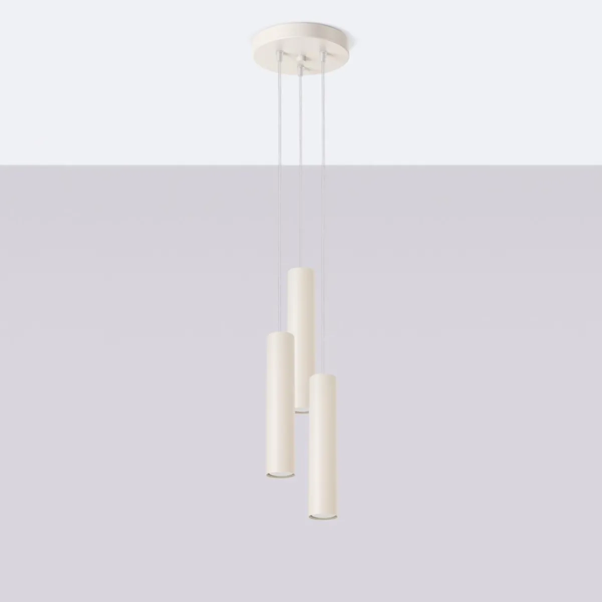 Outlet MyMobel Sollux Lámpara colgante LAGOS 3P beige N/A