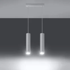 Sale MyMobel Sollux Lámpara colgante LAGOS 2 blanca