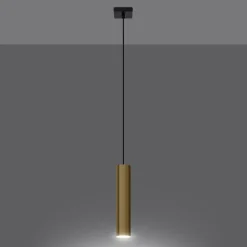 Clearance MyMobel Sollux Lámpara colgante LAGOS 1 oro pulido