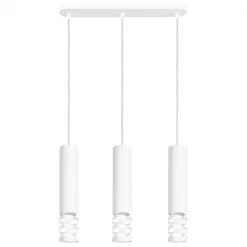 Sale MyMobel Sollux Lámpara colgante LIRO 3L blanca No aplicable