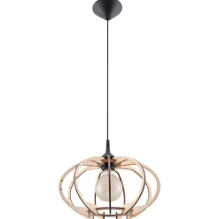 Fashion MyMobel Sollux Lámpara colgante MANDELINO madera natural