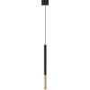 Fashion MyMobel Sollux Lámpara colgante MOZAICA 1 negro/dorado