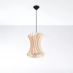 New MyMobel Sollux Lámpara colgante ORIANA madera