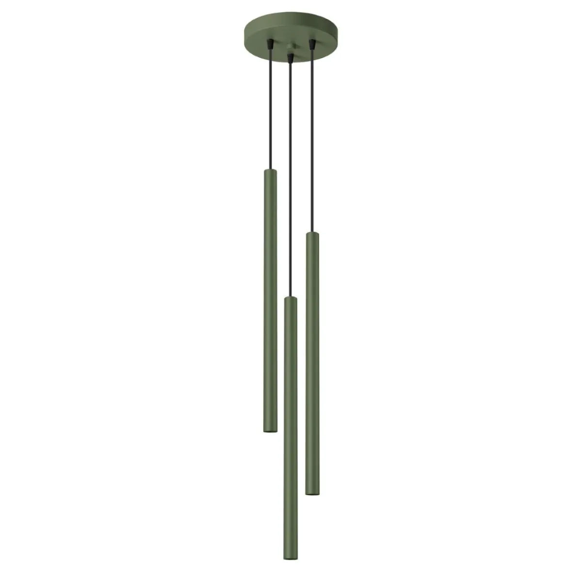 Outlet MyMobel Sollux Lámpara colgante PASTELO 3P verde oliva N/A