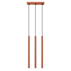 Best MyMobel Sollux Lámpara colgante PASTELO 3 rojo ocre N/A