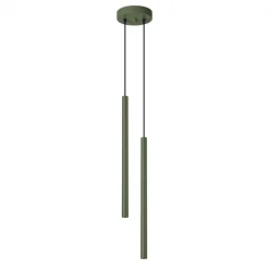 Fashion MyMobel Sollux Lámpara colgante PASTELO 2 verde oliva N/A