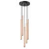 Fashion MyMobel Sollux Lámpara colgante PASTELO 5P madera