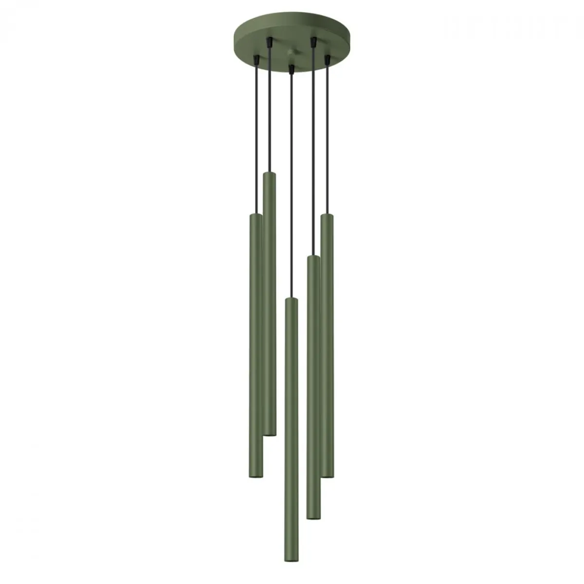 Discount MyMobel Sollux Lámpara colgante PASTELO 5P verde oliva N/A