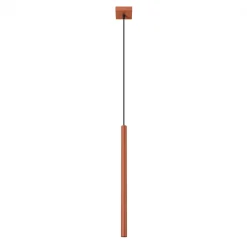 Online MyMobel Sollux Lámpara colgante PASTELO 1 rojo ocre N/A