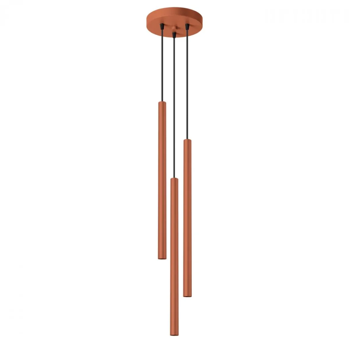 Outlet MyMobel Sollux Lámpara colgante PASTELO 3P rojo ocre N/A