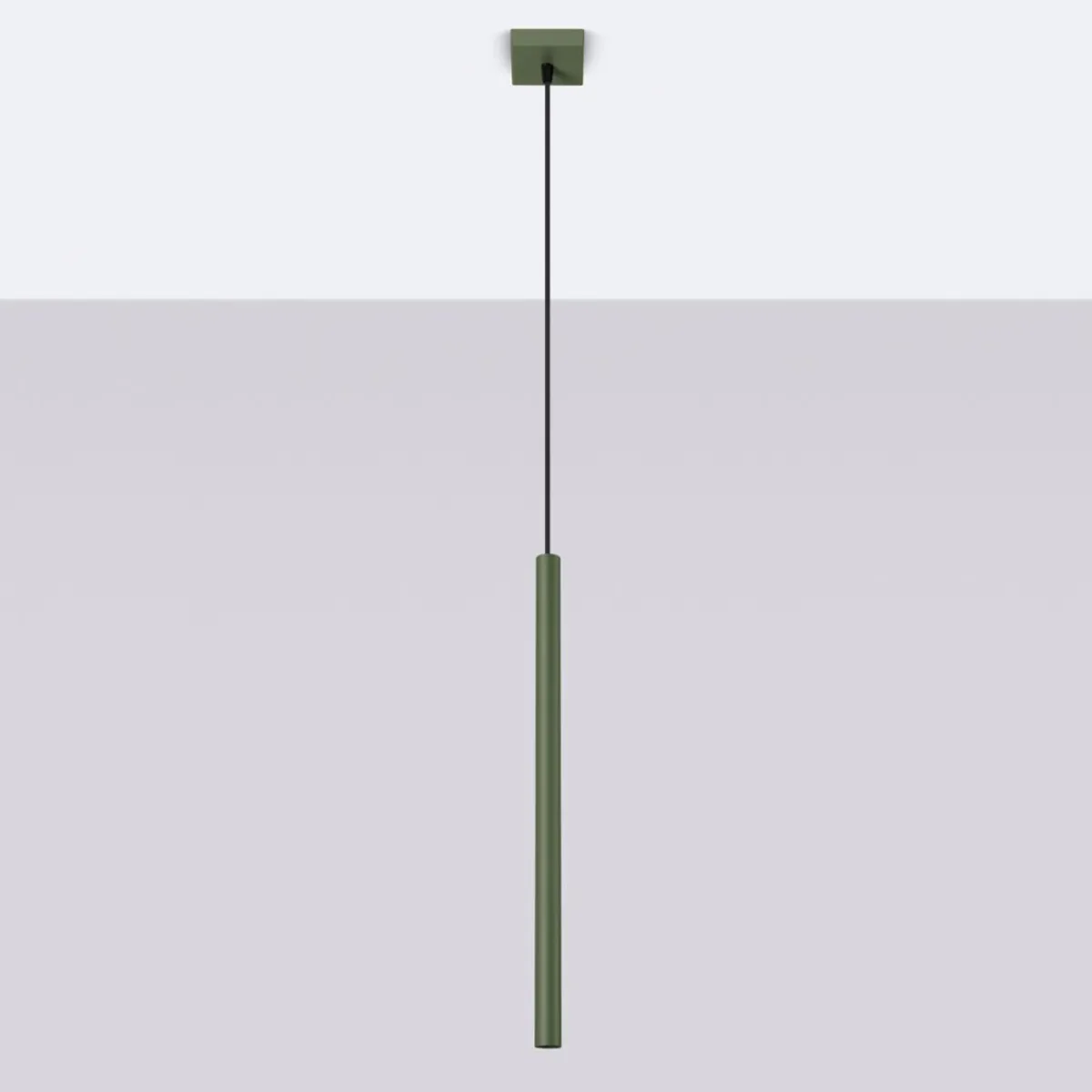 Outlet MyMobel Sollux Lámpara colgante PASTELO 1 verde oliva N/A