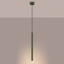 Outlet MyMobel Sollux Lámpara colgante PASTELO 1 verde oliva N/A