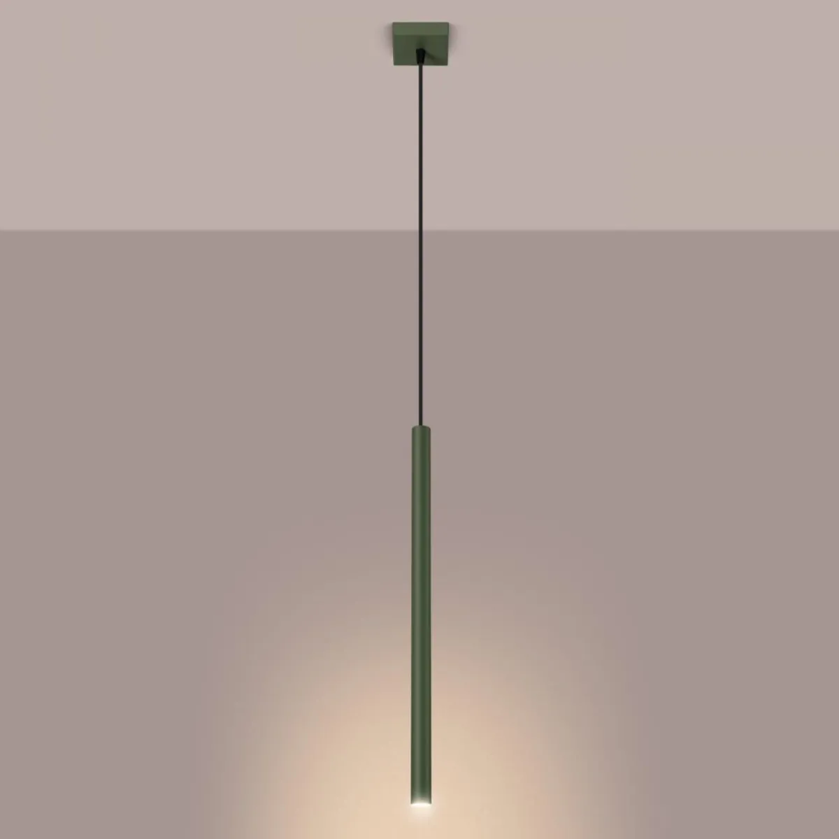 Outlet MyMobel Sollux Lámpara colgante PASTELO 1 verde oliva N/A