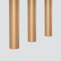 Fashion MyMobel Sollux Lámpara colgante PASTELO 3L oro