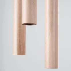 New MyMobel Sollux Lámpara colgante PASTELO 3P madera