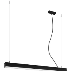 New MyMobel Sollux Lámpara colgante PINNE 90 negra 4000K