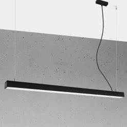 Discount MyMobel Sollux Lámpara colgante PINNE 118 negro 3000K