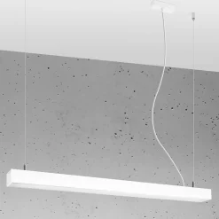 Clearance MyMobel Sollux Lámpara colgante PINNE 90 blanca 4000K