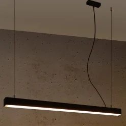 New MyMobel Sollux Lámpara colgante PINNE 90 negra 3000K
