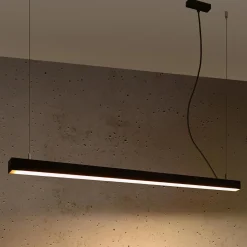 Discount MyMobel Sollux Lámpara colgante PINNE 118 negro 3000K