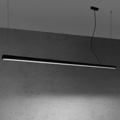 Outlet MyMobel Sollux Lámpara colgante PINNE 200 negra 4000K