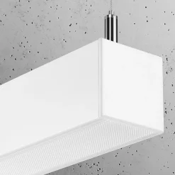 Hot MyMobel Sollux Lámpara colgante PINNE 90 blanca 3000K