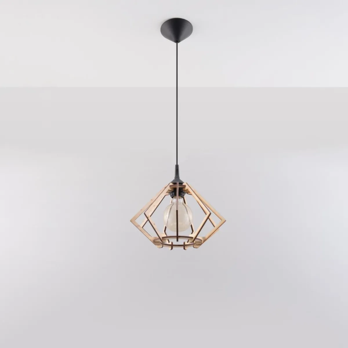 Online MyMobel Sollux Lámpara colgante POMPELMO madera natural