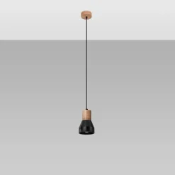 New MyMobel Sollux Lámpara colgante QUBIC negra