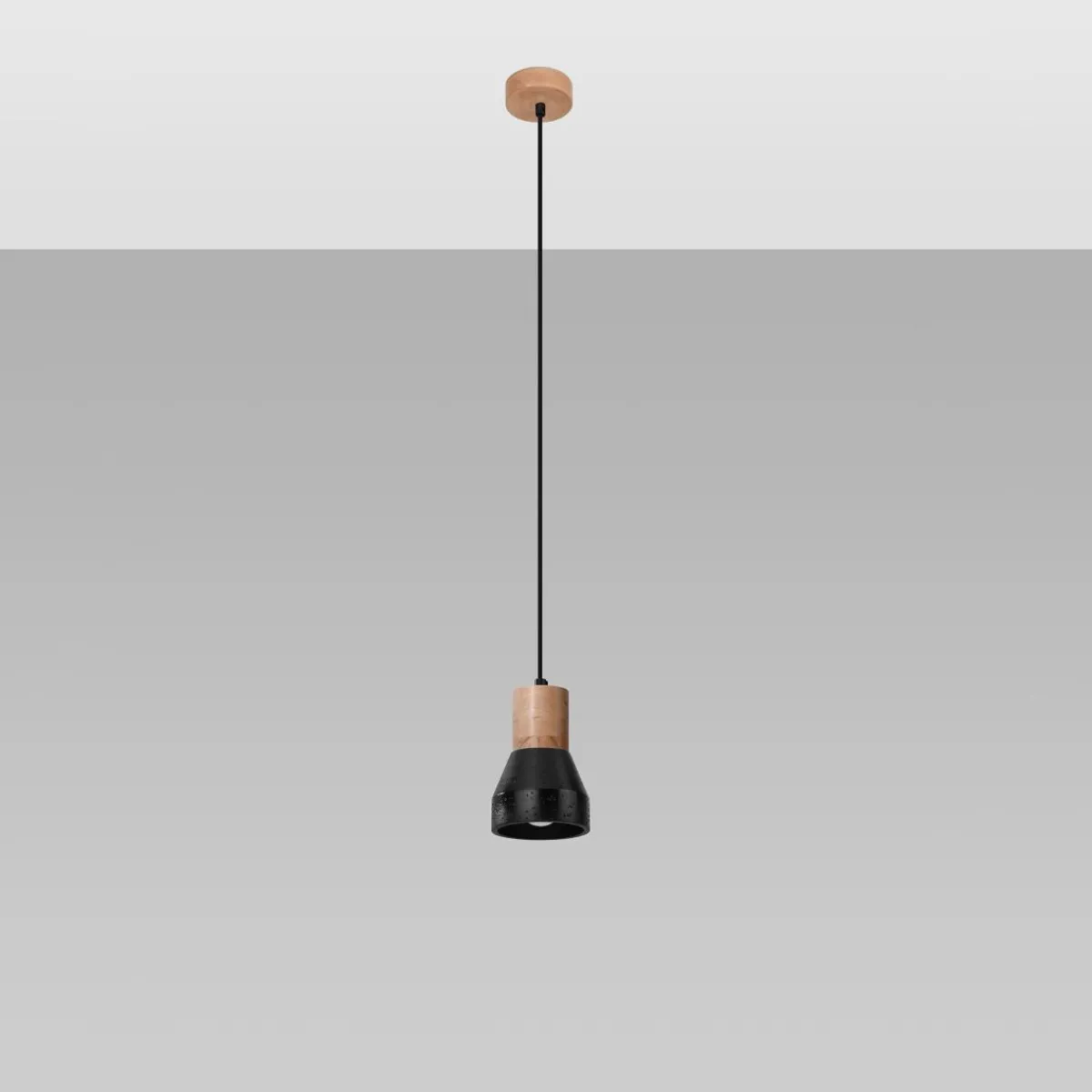 New MyMobel Sollux Lámpara colgante QUBIC negra