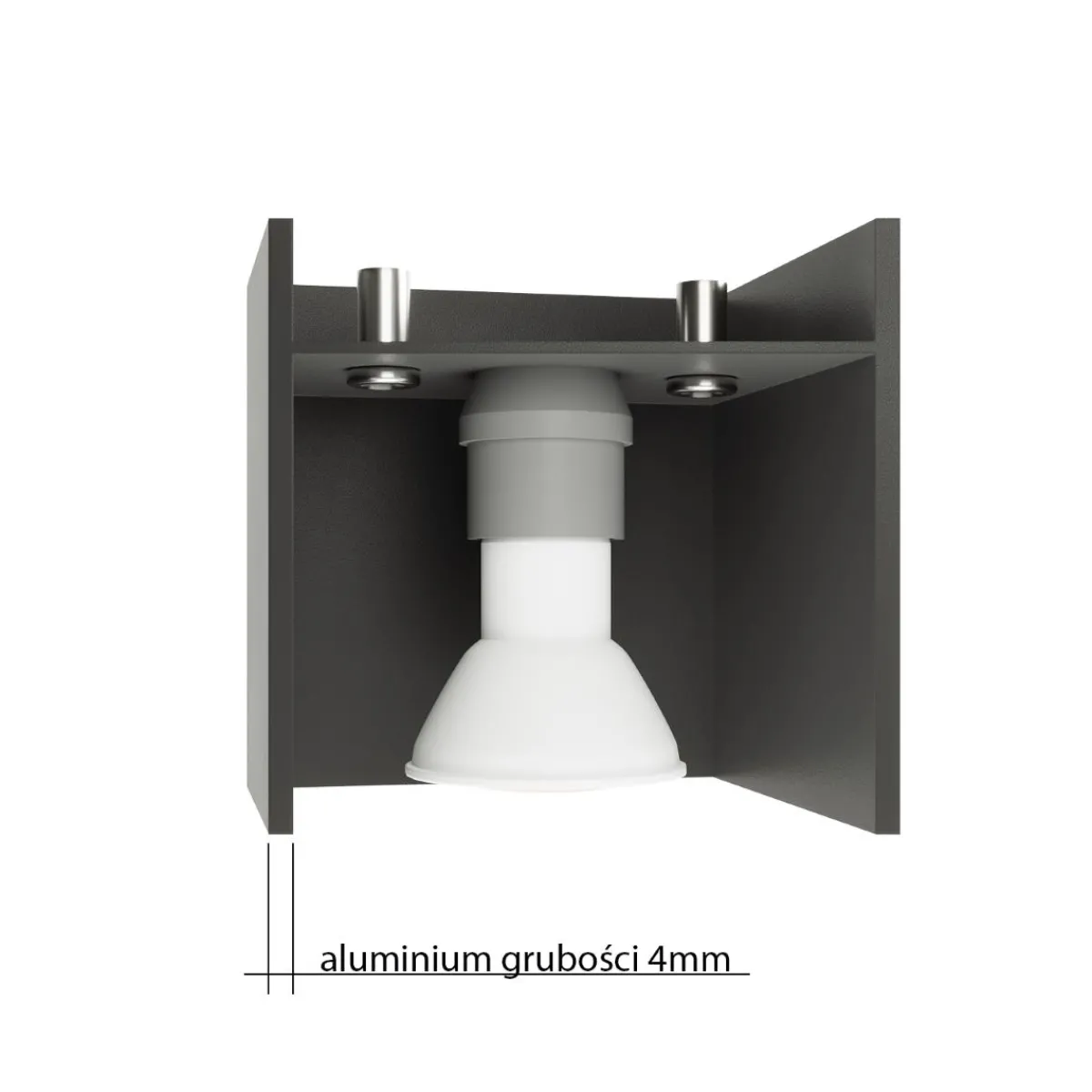 Online MyMobel Sollux Lámpara colgante QUAD 1 blanco