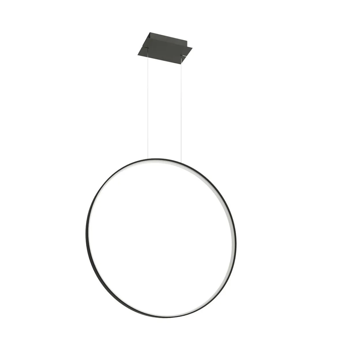 Best MyMobel Sollux Lámpara colgante RIO 78 negra 3000K 3000K