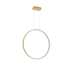 Outlet MyMobel Sollux Lámpara colgante RIO 78 LED dorado 3000K 3000K