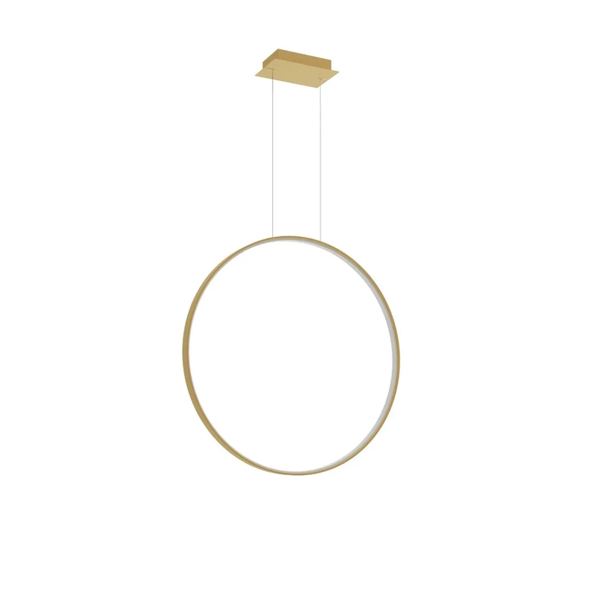 Outlet MyMobel Sollux Lámpara colgante RIO 78 LED dorado 3000K 3000K