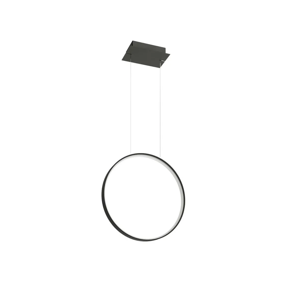Clearance MyMobel Sollux Lámpara colgante RIO 55 negra 3000K 3000K