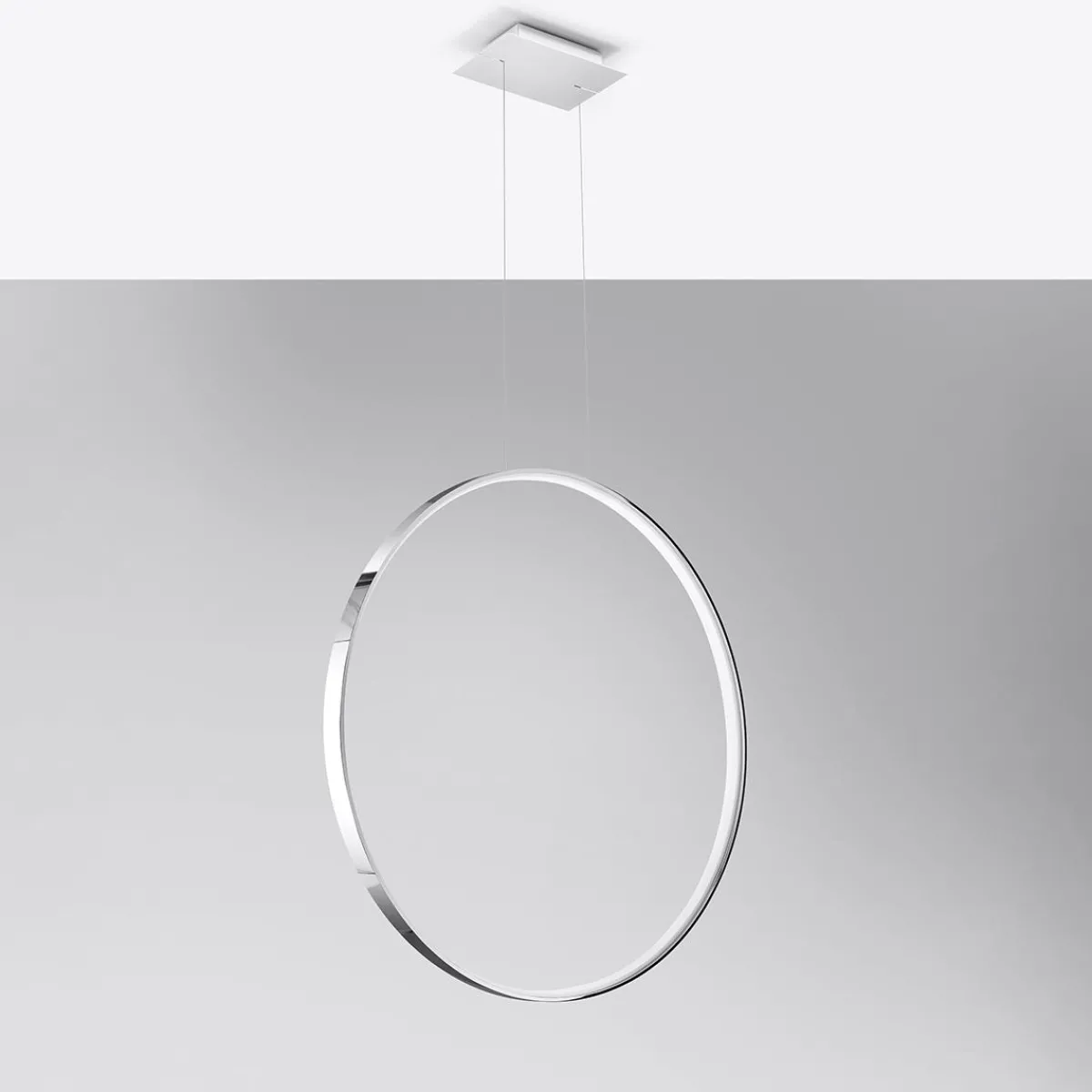 Clearance MyMobel Sollux Lámpara colgante RIO 78 cromo LED 4000K 4000K