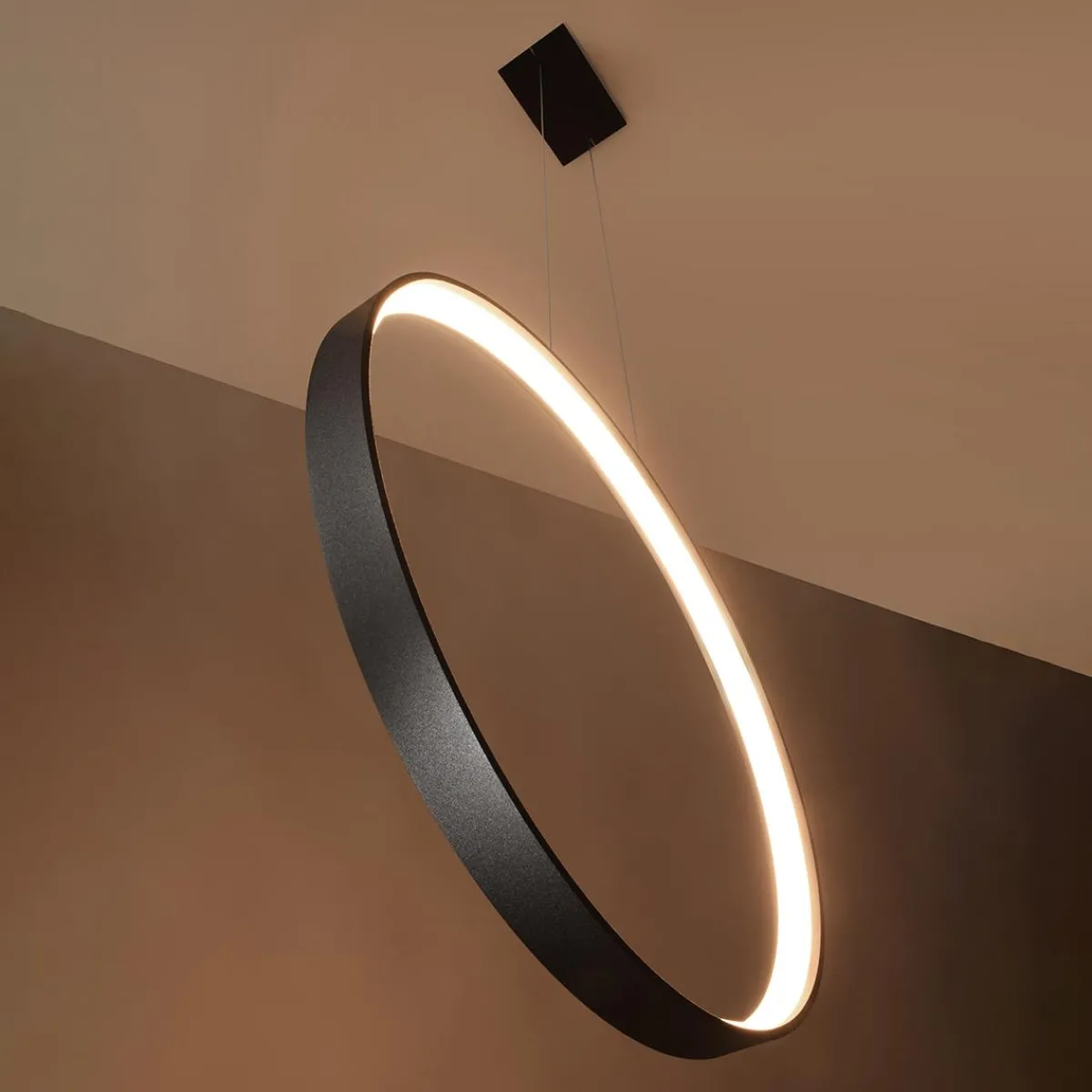 Best MyMobel Sollux Lámpara colgante RIO 110 negro 3000K 3000K
