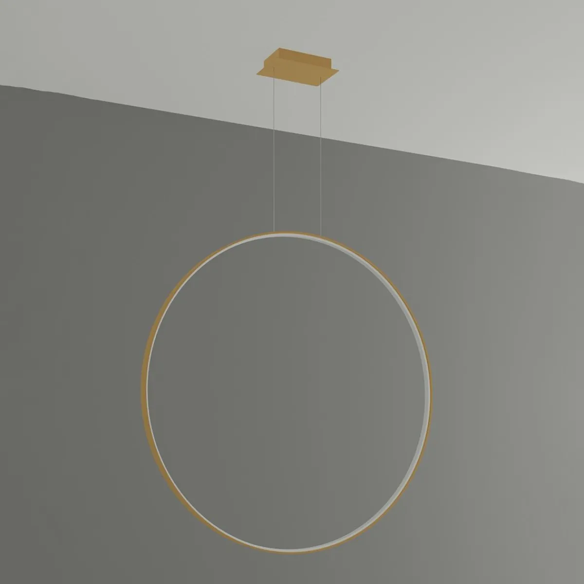 New MyMobel Sollux Lámpara colgante RIO 110 golden LED 4000K 4000K