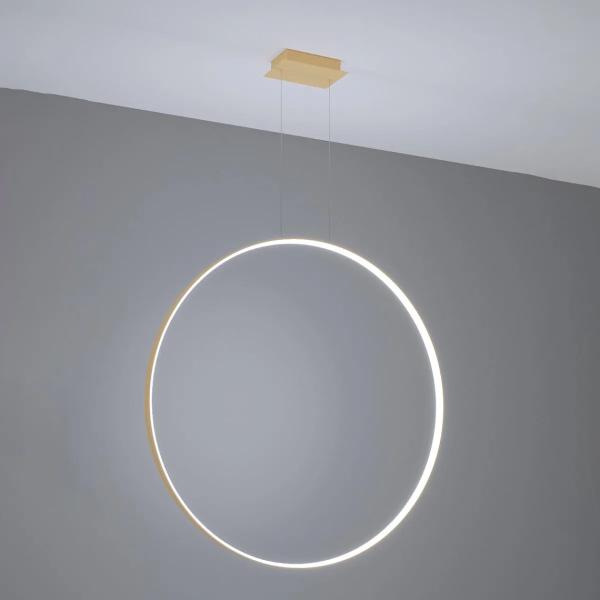 New MyMobel Sollux Lámpara colgante RIO 110 golden LED 4000K 4000K