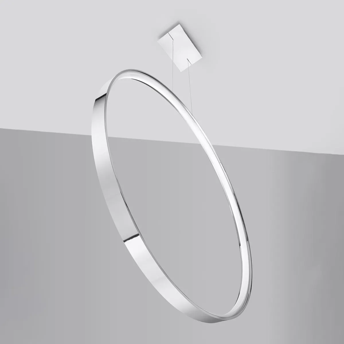 Clearance MyMobel Sollux Lámpara colgante RIO 78 cromo LED 4000K 4000K