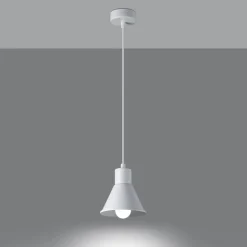 Discount MyMobel Sollux Lámpara colgante TALEJA 1 blanca [E27]