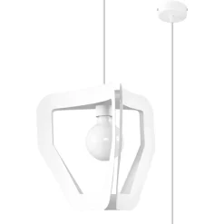 Outlet MyMobel Sollux Lámpara colgante TRES blanca