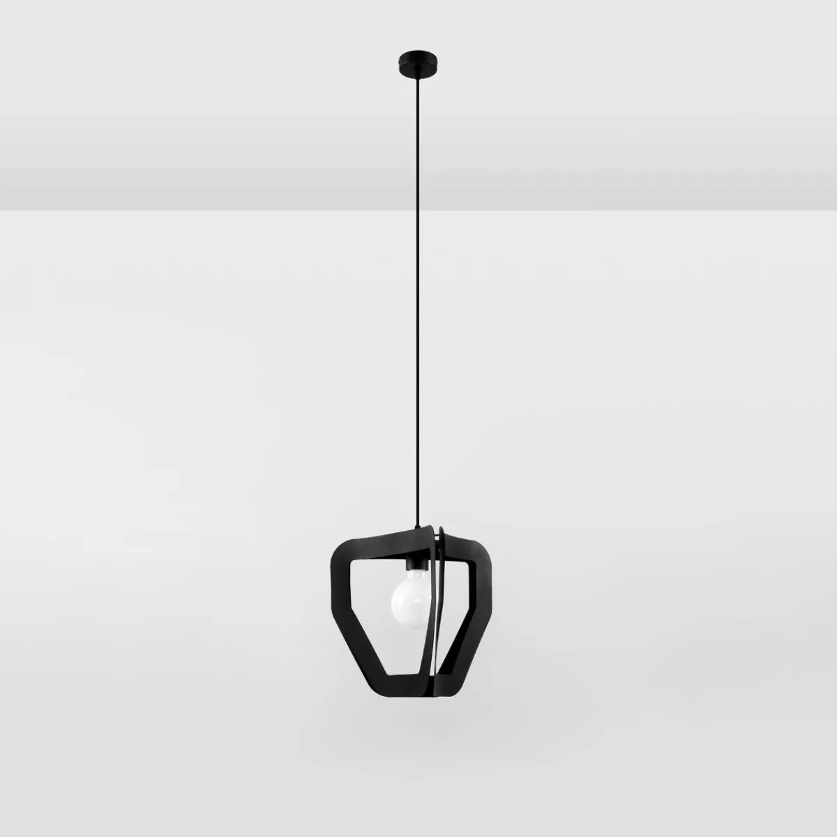 Fashion MyMobel Sollux Lámpara colgante TRES negro