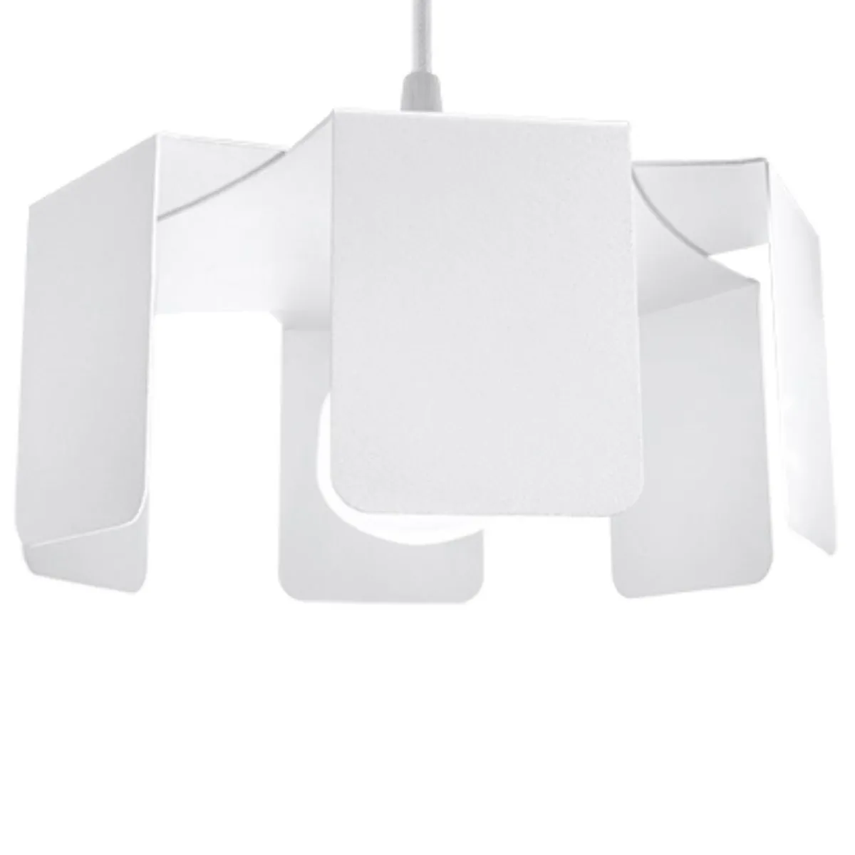 Clearance MyMobel Sollux Lámpara colgante TULIP blanco