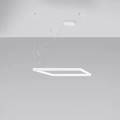 Hot MyMobel Sollux Lámpara de araña NELYA M blanca 3000K 3000K