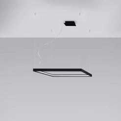 Clearance MyMobel Sollux Lámpara de araña NELYA M negra 4000K 4000K