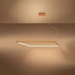 Outlet MyMobel Sollux Lámpara de araña NELYA L dorada 3000K 3000K