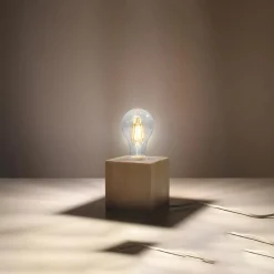 Sale MyMobel Sollux Lámpara de mesa ARIZ madera