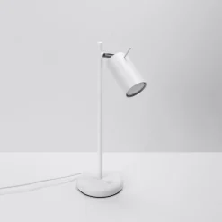Clearance MyMobel Sollux Lámpara de mesa RING blanca