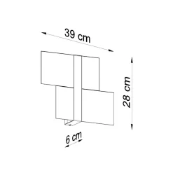 Discount MyMobel Sollux Lámpara de pared MASSIMO chrom