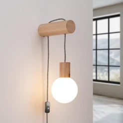 Clearance MyMobel Sollux Lámpara de pared NIBMI G9 con interruptor N/A